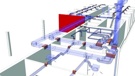 With the Allplan 2021-1 release, architects can now complete their provision for voids in a fraction of the previous time. Copyright: ALLPLAN