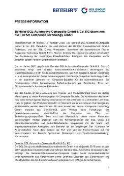 2009-02-02 Benteler Automotive-Composite GmbH & Co. KG übernimmt die Fischer Composite Tech.pdf