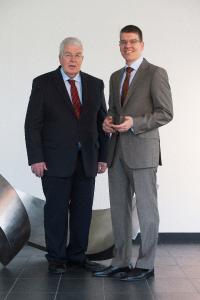The MAPAL senior management: Dr. Dieter Kress (president) and Dr. Jochen Kress