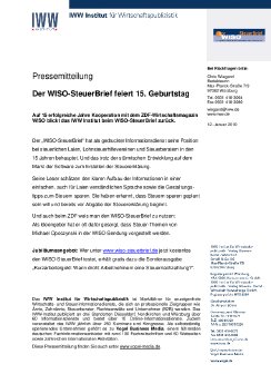 Pressemitteilung WISO-SteuerBrief.pdf