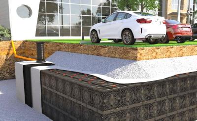 Aqua-Box ist unser neues Produkt für das Regenwassermanagement, das den ROI und die Widerstandsfähigkeit verbessert. Zu den Aqua-Box- Wasserlösungen gehören Regenwasserinfiltration, Regenwasserschwächung und Regenwassernutzung. Es verbessert den ROI, indem es Wasser-bedingte Schäden verhindert und die langfristigen Wartungskosten senkt. Die hohe Kapazität des Wasserrückhaltesystems erhöht auch die Widerstandsfähigkeit der Infrastruktur in städtischen und ländlichen Gebieten.