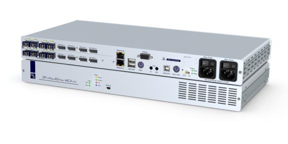 The new KVM extension DP1.2-Vision-XG extends computer signals up to 10,000m via fibre optics and transmits 4K videos at full 60 Hz without using any kind of compression