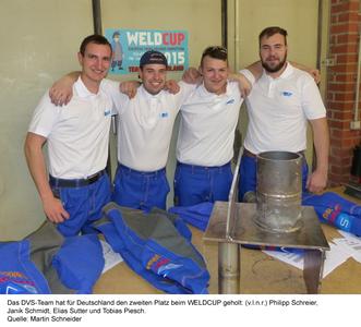 Deutsche Schweißer versilbern den WELDCUP