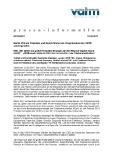 [PDF] Pressemitteilung: Martin Witt als Präsident und David Zimmer als Vizepräsident des VATM wiedergewählt