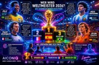 Fußball WM 2026 – Wir haben Pelé, Maradona, Beckenbauer und Cruyff gefragt, wer Weltmeister wird
