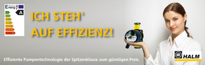 Banner "Ich steh auf Effizienz"