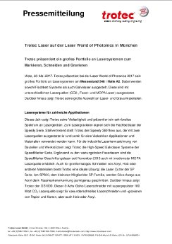 Pressemitteilung_Trotec auf der Laser World of Photonics.pdf