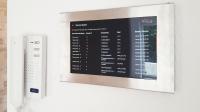 Tabletansicht mit Sensordaten