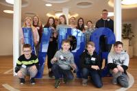 Freuten sich über spannende Einblicke in die Welt der Software: 14 Schülerinnen und Schüler am 26. April 2018 am „Zukunftstag“ zu Gast bei der VRG-Gruppe in Oldenburg