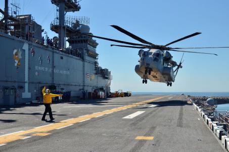 CH-53K LHD Approach
