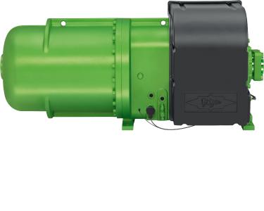 Image 1: BITZER’s CSVH2 compact screw compressors are optimised for air-cooled liquid chillers and heat pumps