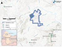 Abbildung 1: Lage des Quartzstone-Projekts, Guyana 