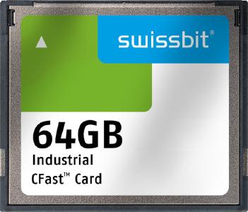 Mit SLC-NAND-Technologie ist die CFast™-Karte F-800 extrem robust und das perfekte austauschbare Speichermedium für langlebige Anwendungen / Bildquelle: Swissbit