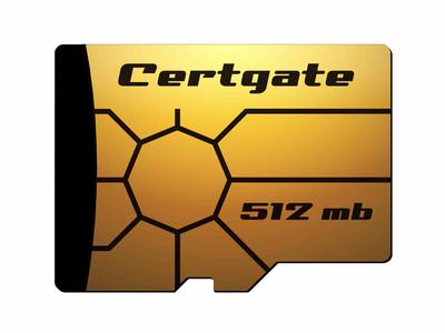 Mobile Data Safe Certgate S Microsd Card Offers Flash Memory