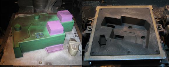 Practical application of Bentogliss ® 121 Due to a clean separation of the mold from the pattern, using the release agent results in zero-defect surfaces