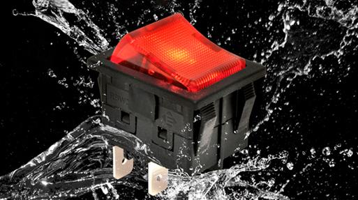 IP66 Rated Fully Illuminated Rocker Switch