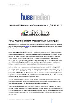 Presseinformation 41 Huss Medien launcht www.build-ing.de - multimediale BIM-Plattform.pdf