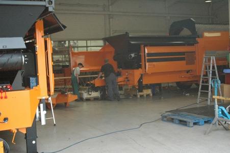 Fa. Doppstadt, Fertigung in Velbert