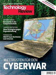 Das Titelbild der aktuellen Technology-Review-Ausgabe 9/2010
