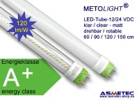 METOLIGHT LED Röhre 12/24 Volt