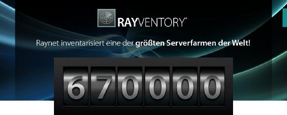 Raynet inventarisiert eine der größten Serverfarmen der Welt