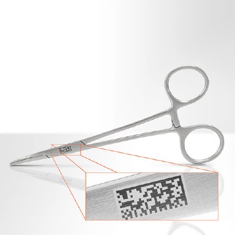 Laser-marking-medical-devices-2D-code-FOBA-Medical-clamp.jpg