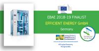 Efficient Energy - Finalist EBAE 2018/2019 (European Business Awards for the Environment)