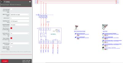 Teilfunktionen wie hier am Beispiel eines 24V-Netzgerätes lassen sich mit Eplan eBuild einfach konfigurieren (Quelle: Eplan Software & Service GmbH & Co. KG)