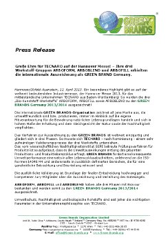 2013-04-12-GREEN BRANDS G 2013 TECNARO PRESS RELEASE.pdf
