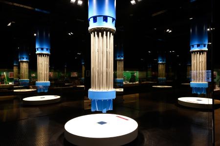 Pumpenkabinett, Deutsches Bergbau Museum Bochum - Bildnachweis: Pilkington Deutschland AG