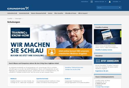 grundfos pressebild webinarangebot 2020