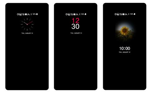 Bild LG V30 Always on Display