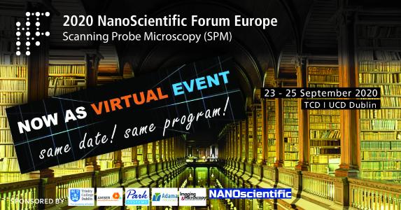 NanoScientific Forum Europe goes VIRTUAL! 23-25 September 2020