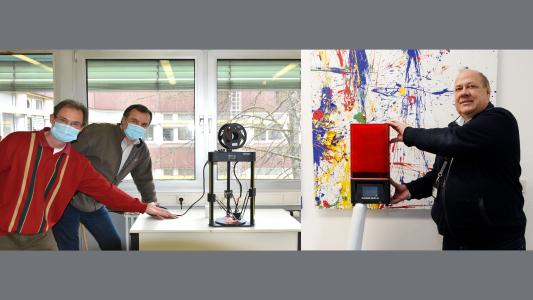 Compart unterstützt mit der Spende das BBW dabei, Know-how zum 3-D-Druck zu vertiefen