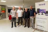 Meik Blase,  Malte Schnepel, Siegbert Wortmann, Tilmann Eichler (DRK)