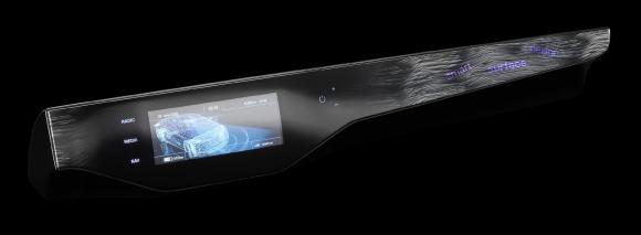 Mit dem Red Dot Award 2020 ausgezeichnetes HMI-Konzept für ein automobiles Bediendisplay von Kurz / Foto: Kurz