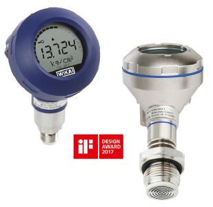 The WIKA UPT-2x process transmitter receives the iF design award