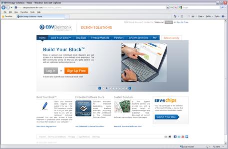 EBV Launcht Neue Website Speziell für Designer