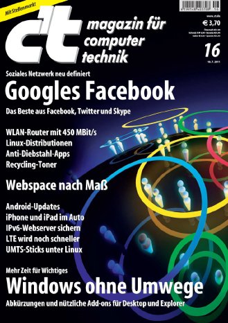 Das Titelbild der aktuellen c't-Ausgabe 16.2011.jpg