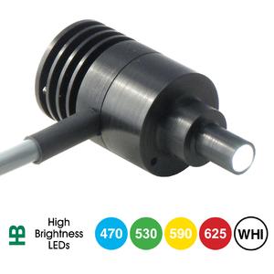Mini coaxial spot-light - compact light head provides efficient thermal management to promote long LED life