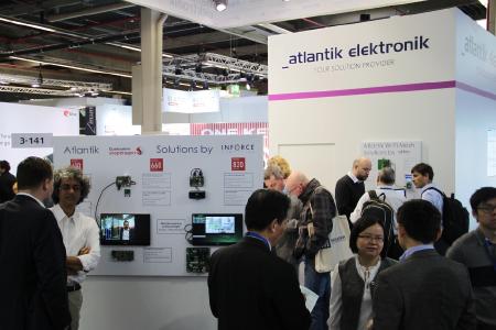 Atlantik Elektronik Messestand @ embedded world 2019