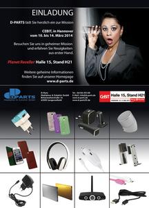 Einladung Cebit 2014