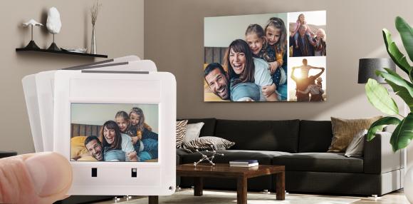 digitalspezialist hilft analoge Fotoschätze zu digitalisieren, damit sie beispielsweise später als Wanddekoration in Szene setzt werden können.