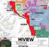 Abbildung 1. Karte der geänderten Genehmigungszone Hi-View