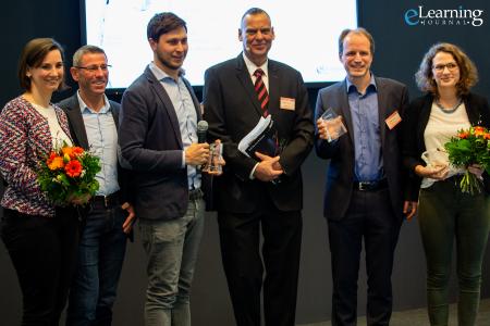Verleihung des eLearning Awards 2019 an VISCOPIC und DB Netz AG
