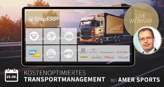 Referenzkundenwebinar | Transportation Manager EMEA Sebastian Chrometzka von Amer Sports berichtet