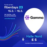 Gamma als Aussteller bei den Fiberdays 2023