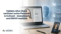 Deutschland im Deepfake-Zeitalter: Validato Alive Check verifiziert echte Personen in Echtzeit – biometrisch, DSGVO-konform und betrugssicher. Wie Unternehmen in Deutschland, der Schweiz, Österreich und Südkorea mit Validatos biometrischer Lebendigkeitserkennung KI-generierte Deepfakes, Fotoattacken und digitale Masken im Remote-Recruiting und digitalem Onboarding zuverlässig abwehren.