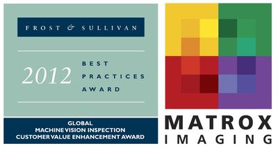 Matrox Imaging hat den internationalen Frost & Sullivan "Award for Customer Value Enhancement 2012" für die industrielle Bildverarbeitung erhalten