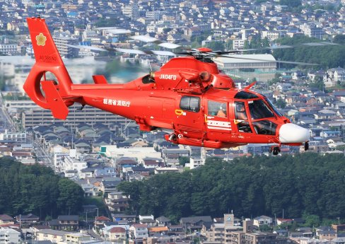 FDMA's 3rd AS365N3 (© Eurocopter Japan, Chikako HIRANO).jpg